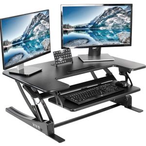 VIVO 36 inch Height Adjustable Stand Up Desk Converter DESK-V000V